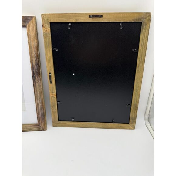 Solid Wood Brown 11x14 Picture Frame 2 Pack - Picture 4 of 4